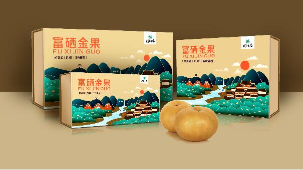 優(yōu)質的農產品經過包裝就是高端禮品
