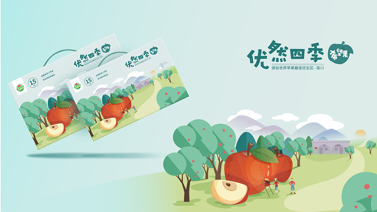 武漢包裝設(shè)計(jì)，水果包裝設(shè)計(jì)，農(nóng)產(chǎn)品包裝設(shè)計(jì)